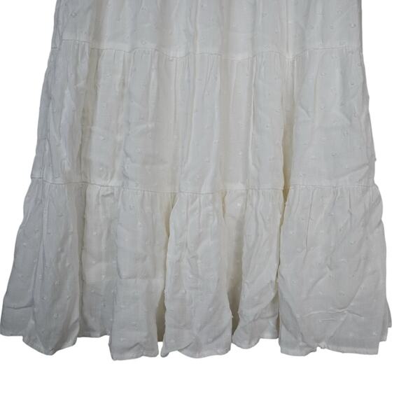 Altar'd State Womens S White V-Neck Summer Dress - Picture 6 of 9